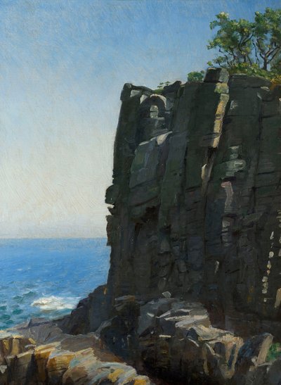 The Sanctuary Cliffs at Rø by Michael Peter Ancher
